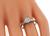 Vintage GIA Certified 1.03ct Diamond Engagement Ring Photo 2