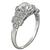 1.23ct Diamond Art Deco Engagement Ring