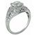 GIA 1.42ct Diamond Art Deco Engagement Ring