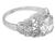1.64ct Diamond Art Deco Engagement Ring