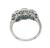 Diamond Platinum Three Stone Ring