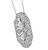 Art Deco GIA 0.61ct and 0.67ct Diamond 1.45ct Side Diamond Pendant Necklace
