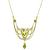 Art Nouveau Enamel Gold Pendant Necklace