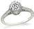 Edwardian 0.64ct Diamond Engagement Ring