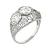 Diamond Platinum Edwardian Ring