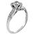 0.45ct Diamond 1920s Engagement Ring