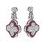 Diamond Ruby Earrings