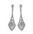 Diamond Platinum Earrings