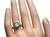 Radiant Cut Diamond Platinum Engagement Ring