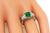 Emerald Cut Emerald Baguette Cut Diamond Platinum Engagement Ring