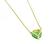 14k Gold Emerald Necklace