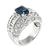 Sapphire Diamond Ring