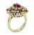 Ruby Diamond Gold Ring