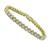 Estate 10.00ct Diamond Gold Line Bracelet