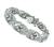Estate 12.00ct Diamond Platinum Bracelet