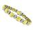 Estate 2.00ct Diamond Two Tone Gold Bracelet