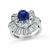 Sapphire Diamond Ring