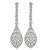 Estate 2.17ct Diamond Dangling Earrings