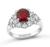 Estate 2.23ct Burma Ruby 1.08ct Diamond Ring