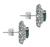 Sapphire Diamond Earrings