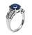 Sapphire Diamond Ring