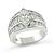 Estate 1.25ct Center Diamond 2.00ct Diamond Gold Ring