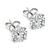 Estate 3.42ct Diamond Stud Earrings