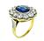 Sapphire Diamond Gold Ring