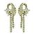 Estate 4.00ct Diamond Gold Earrings