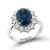 Sapphire Diamond Ring