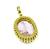 14k Gold Kunzite Diamond Pendant