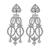 Estate 6.00ct Diamond Gold Chandelier Earrings