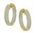 Estate 6.87ct Diamond Hoops Earrings