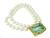 Estate 35.00ct Aquamarine Diamond Pearl Necklace