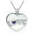 Estate Chopard 0.75ct Diamond Heart Pendant