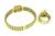 14k Gold Diamond Citrine Bangle and Ring Set