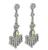 Estate 1.10ct Fancy Yellow Diamond 3.00ct Diamond Chandelier Earrings