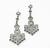 18k Gold Diamond Earrings