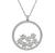 Estate 3.50ct Diamond Gold Pendant Necklace