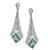 Diamond Emerald Earrings