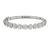 Diamond Platinum Bangle