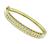 Estate 3.00ct Diamond Gold Bangle