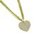 Estate 2.00ct Diamond Gold Heart Pendant Necklace