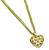 18k Gold Diamond Heart Necklace