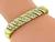 Estate Round Cut Diamond 18k Yellow Gold Bracelet by Jose Hess
