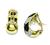 18k Gold Onyx Diamond Earrings