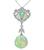 Estate 0.50ct Diamond Opal Pendant Necklace
