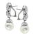 Diamond Pearl Earrings