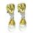 Diamond Pearl Gold Earrings