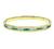 Diamond Emerald Gold Bangle